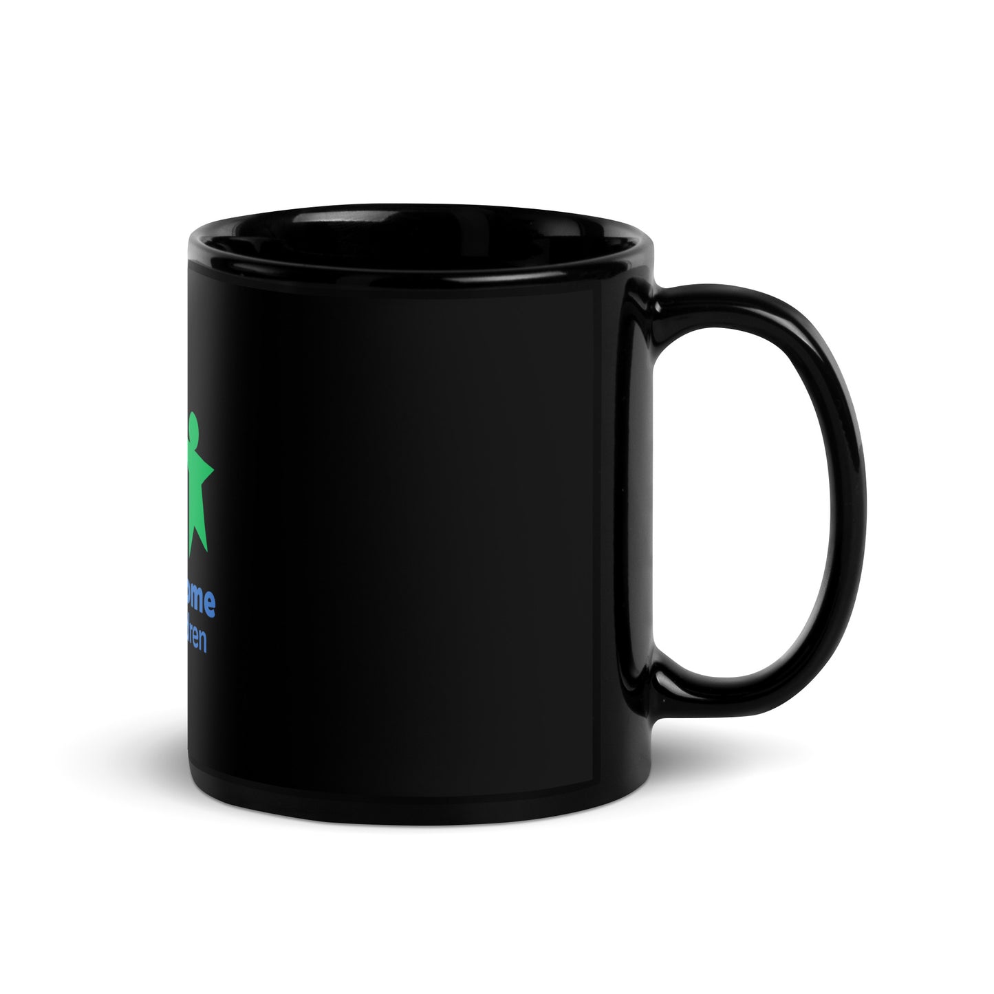 TRELs Home Black Glossy Mug