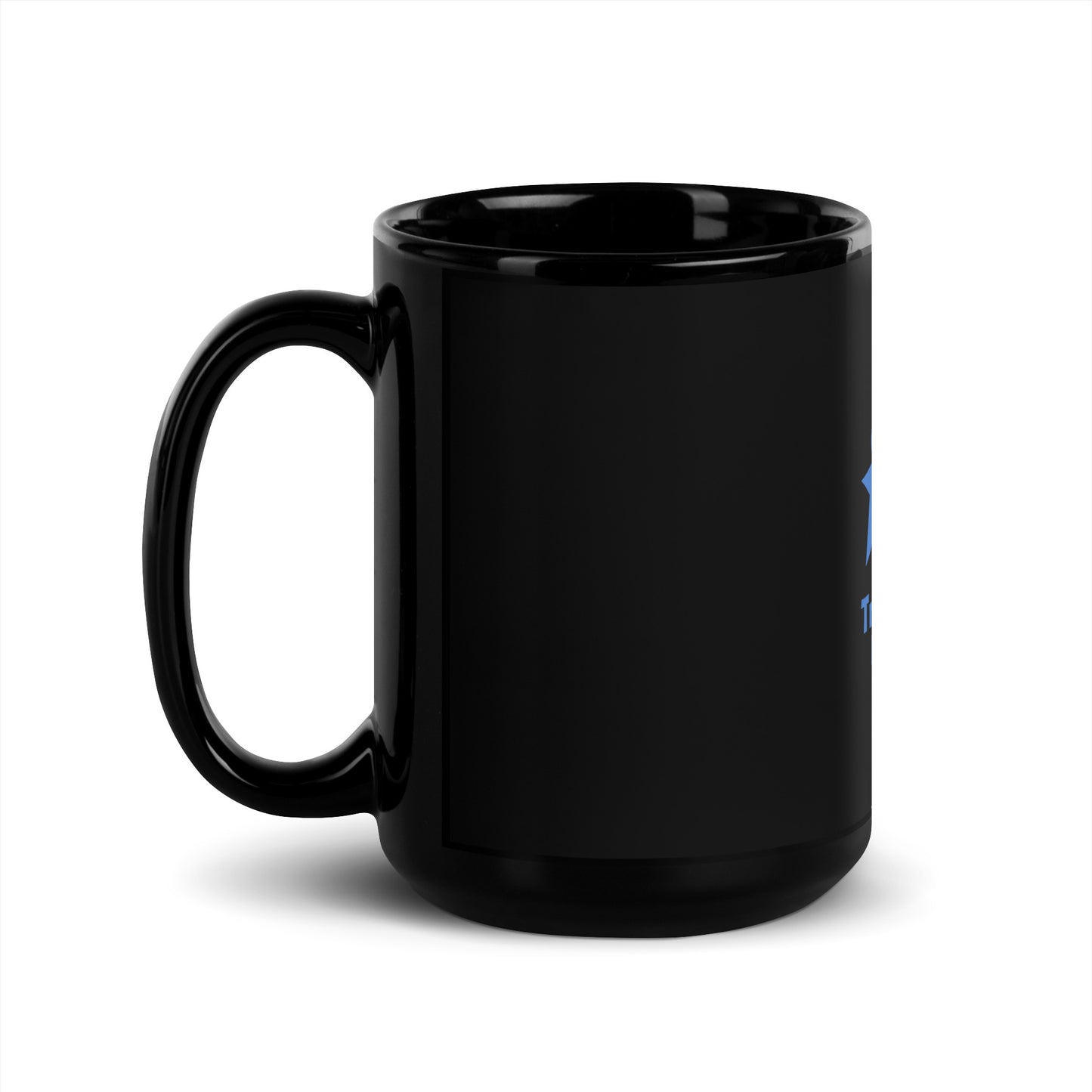 TRELs Home Black Glossy Mug