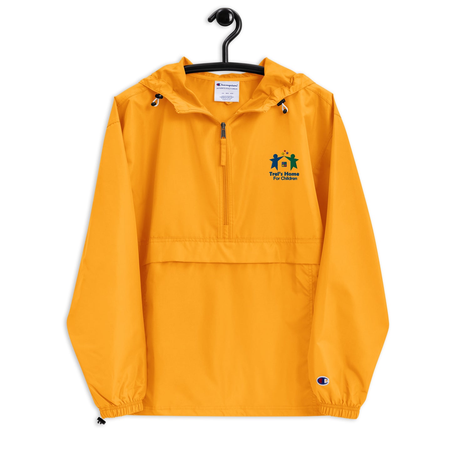TRELs Embroidered Champion Packable Jacket