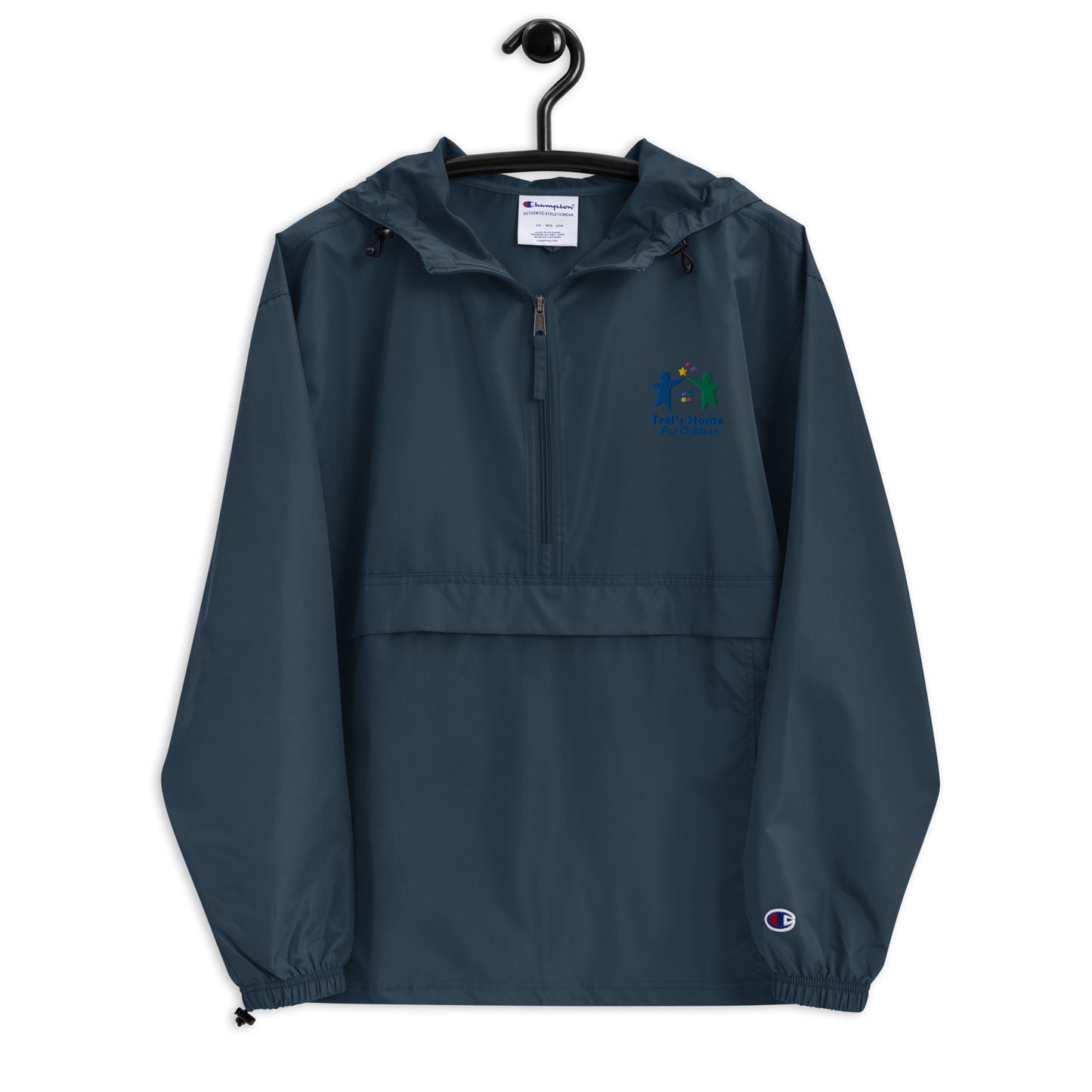 TRELs Embroidered Champion Packable Jacket