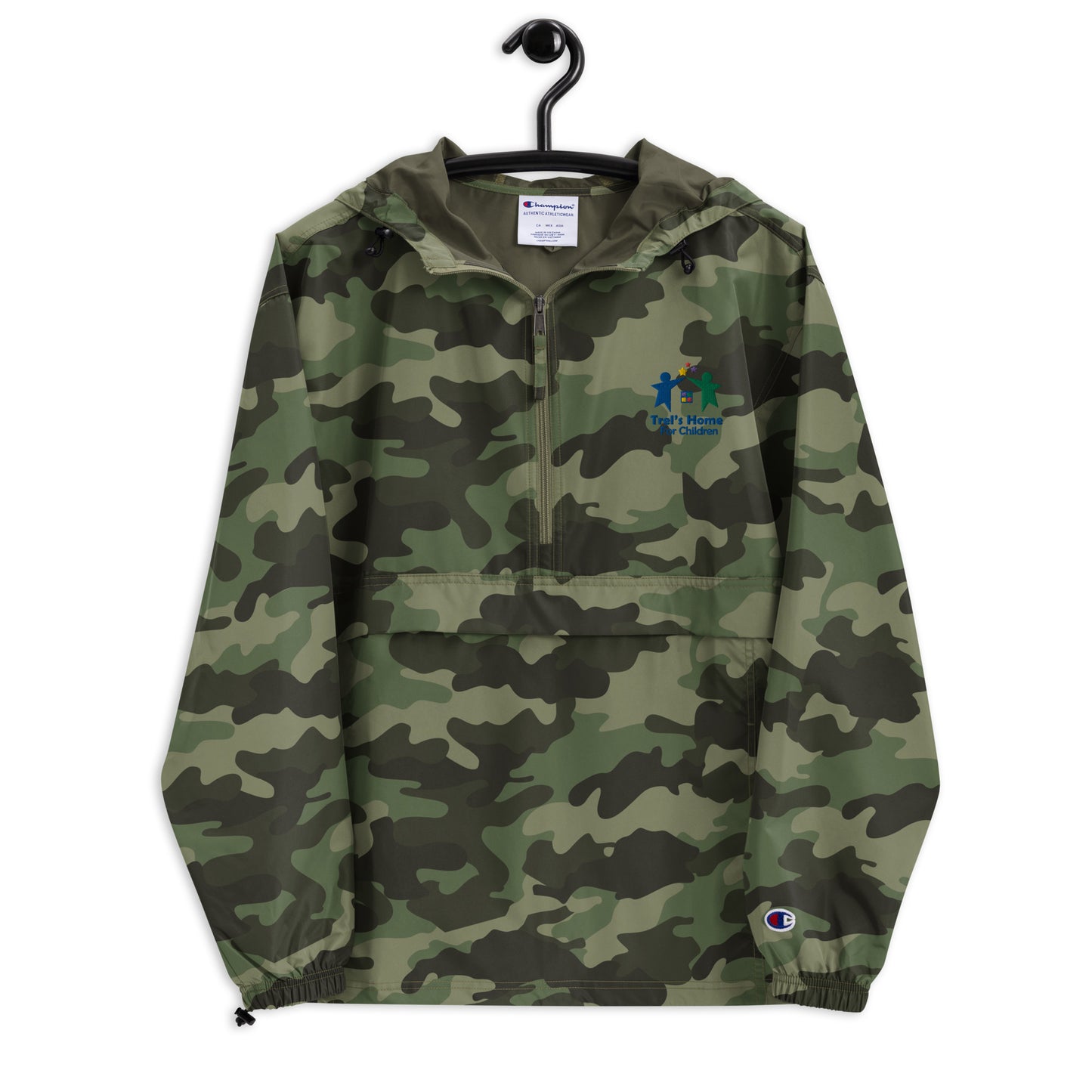 TRELs Embroidered Champion Packable Jacket